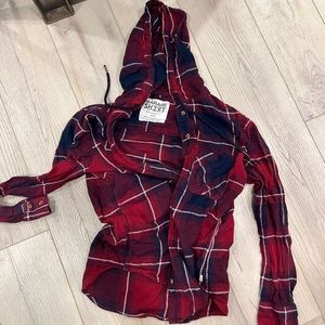 Garage Hooded Flannel